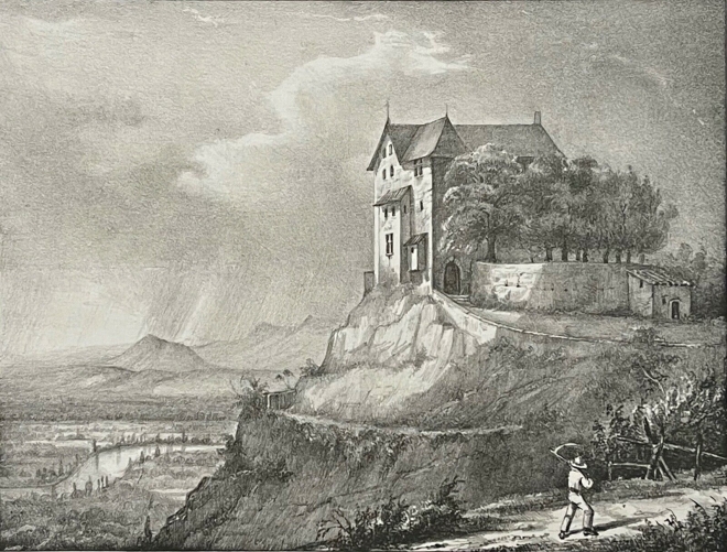 chateau_forteresse_de_bocqueron_xve_siecle_vers_1840_corenc_isere_alpes_france