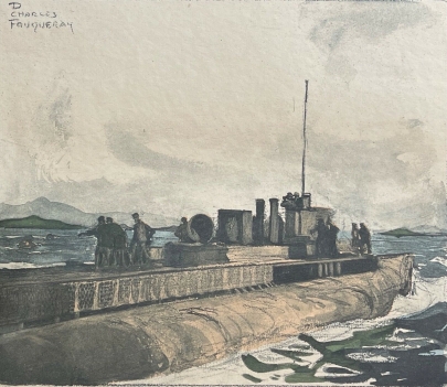 marine_sous-marin_francais_1914_par_foukeray_vers_1920_aquatinte_guerre_france