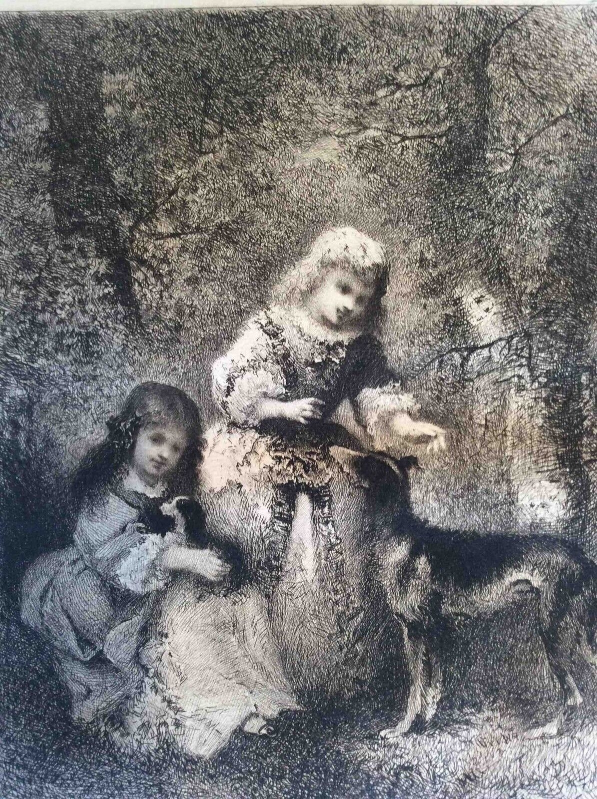 adolphe_lalauze_estampe_heliogravure_dapres_diaz_de_la_pena_sous_la_feuillee