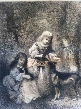 adolphe_lalauze_estampe_heliogravure_dapres_diaz_de_la_pena_sous_la_feuillee