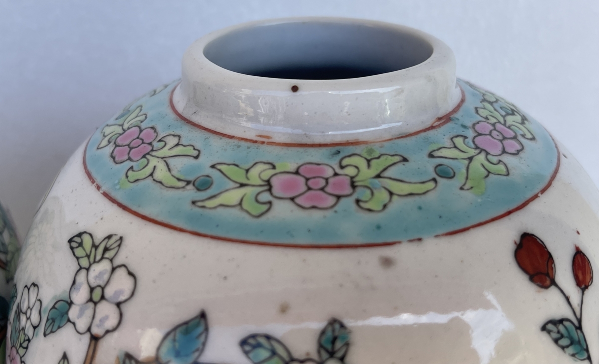 chine_paire_pots_a_gingembre_xixe_porcelaine_flore_et_papillon