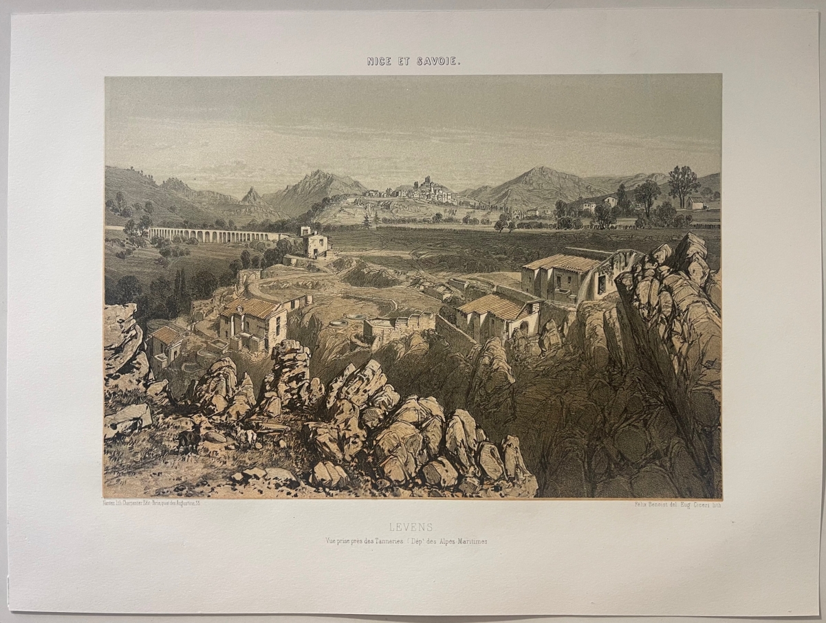 levens_vue_prise_pres_des_tanneries_lithographie_1864_alpes-maritimes_france