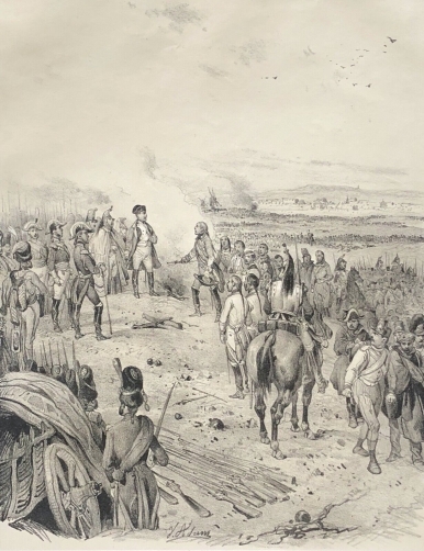 napoleon_bonaparte_ulm_reddition_1806_estampe_de_1840_allemagne