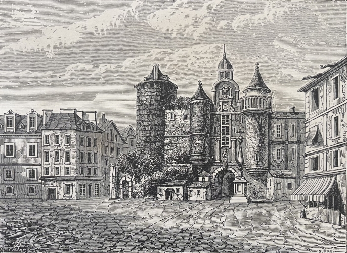 paris_grand_chatelet_gravure_1845_france