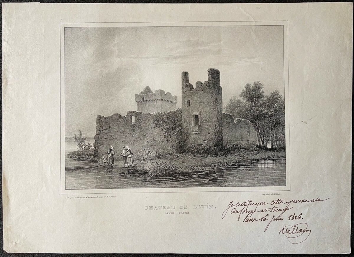 estampe_scotland_ecosse_-_le_chateau_de_loch-leven_contresignee_villain_1826