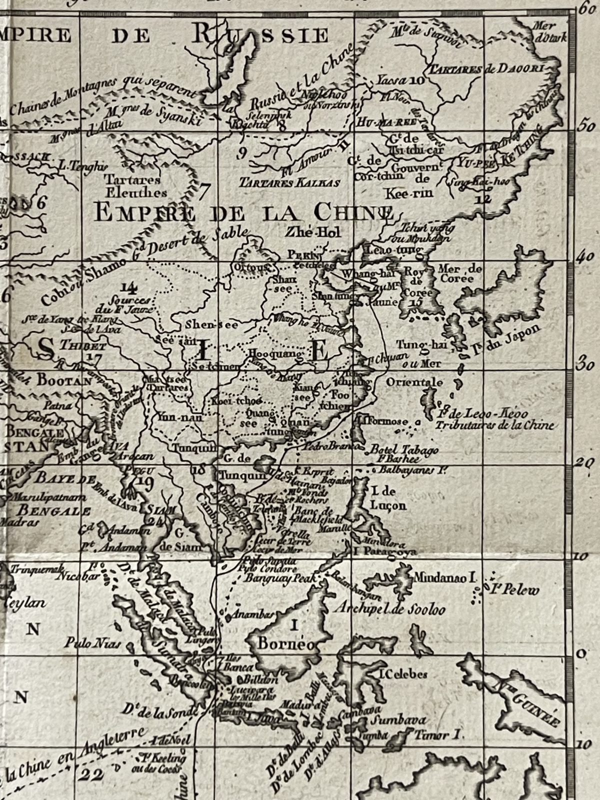china_england_1817_antique_map_lion_hindostan_voyage_macartney_embassy_chine