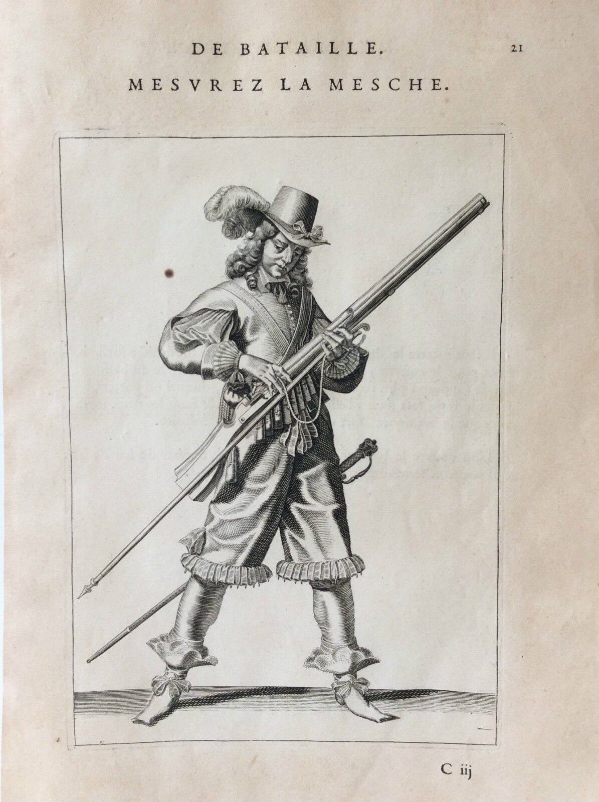 de_lostelneau__mousquetaire_mousquet_uniforme_xvii__louis_xiv__estampe_1647__france