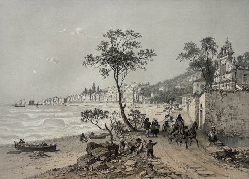 menton_alpes-maritimes_lithographie_d???apres_benoist_1864_france