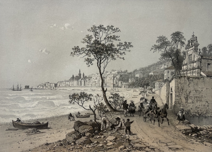 menton_alpes-maritimes_lithographie_d???apres_benoist_1864_france