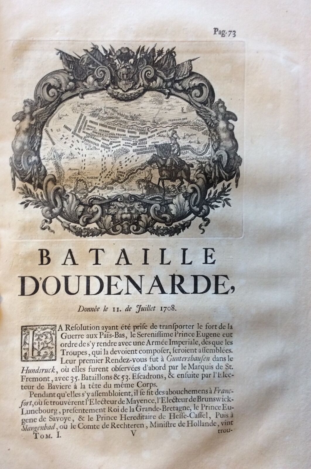 belgique_bataille_de_doudenarde_mons_gravure_et_textes