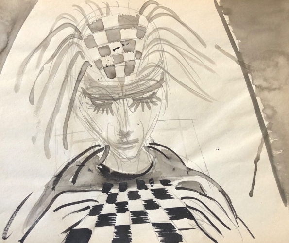 encre_jeux_dechecs_dame_anonyme_circa_1960_reine