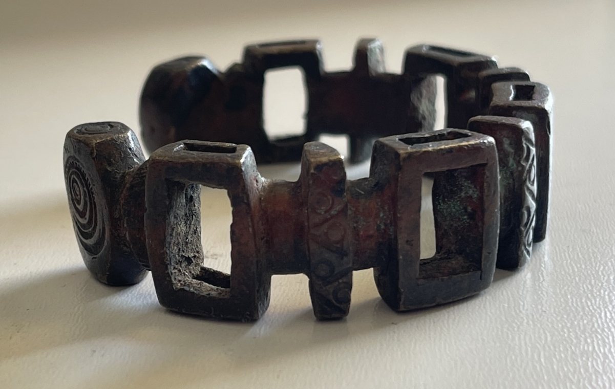 antique_nupe_bronze_cuff_bracelet_nigeria_african_tribal_19th_century