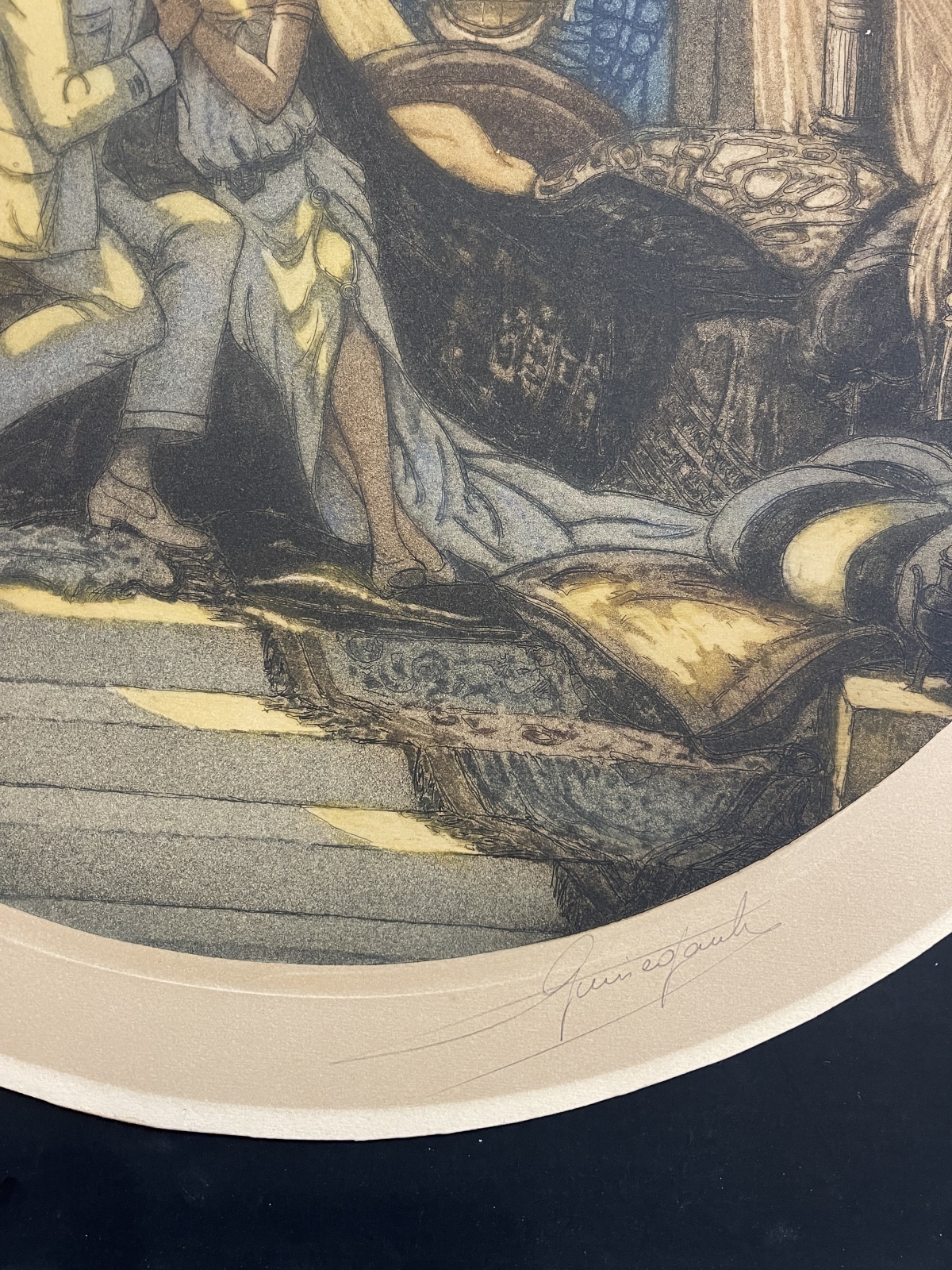 georges_pierre_guinegault_1893-1983_grande_aquatinte_ronde_les_amants_signee