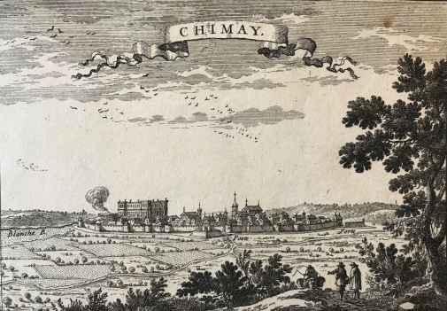 chimay_hainaut_belgium_gravure_au_burin_1680_kupferstich_beaulieu_belgique