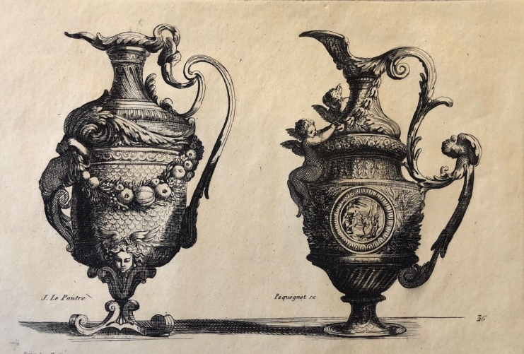 le_pautre_1618-1682_paire_daiguieres_gravee_par_pequegnot_estampe_de_1856__
