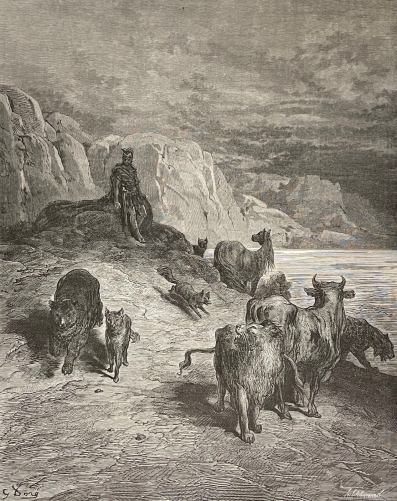 gustave_dore_les_compagnons_dulysse_la_fontaine_1868_xylographie_animaux