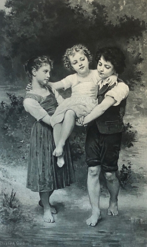 elizabeth_jane_bouguereau_1837-1922_garner_a_travers_le_ruisseau_enfant_xixe