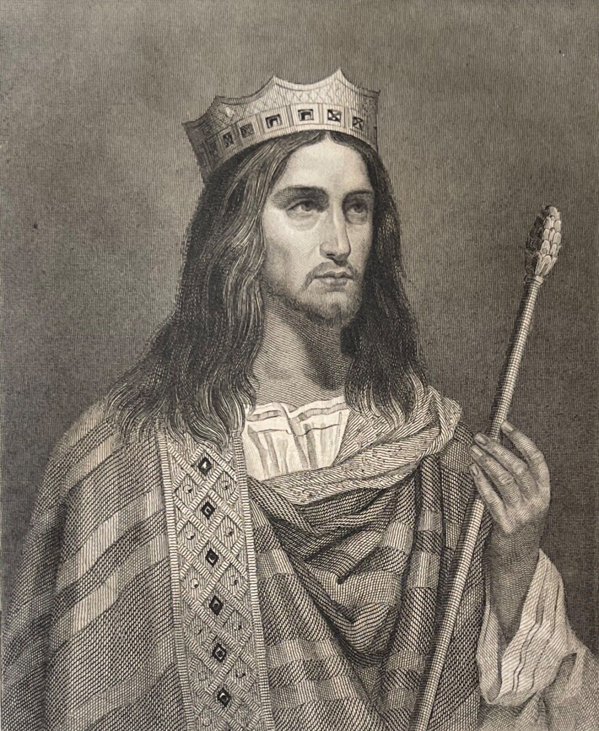 clovis_ii_peint_par_signol_grave_par_g_levy_xixe_roi_bourgogne_france_king