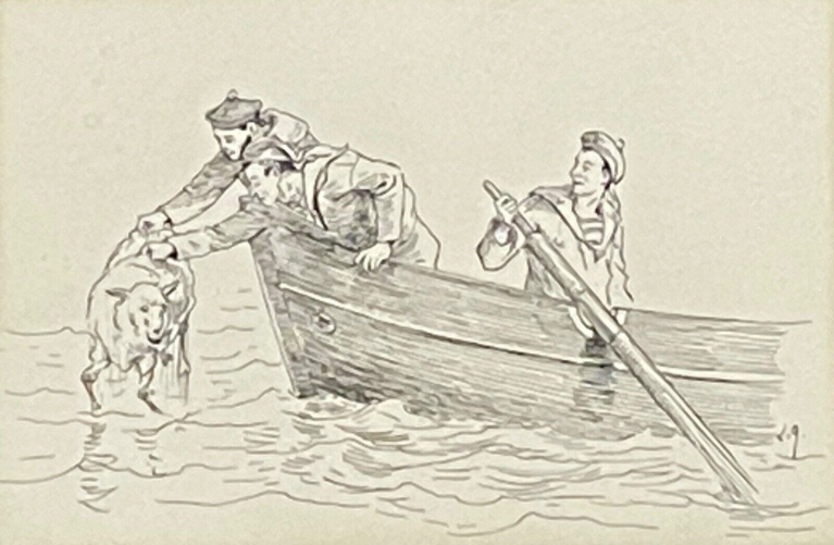 marine_sauvetage_du_mouton_dessin_a_lencre_vers_1870_france_brebis