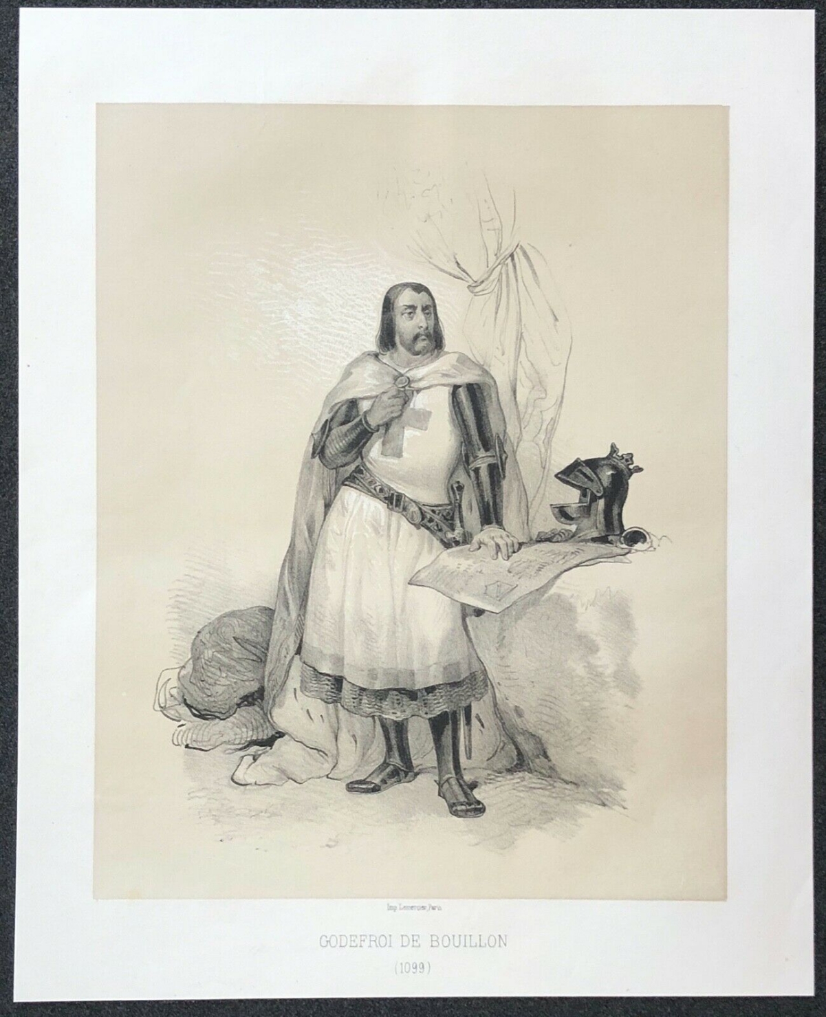 godefroy_de_bouillon_1058-1100_souverain_du_royaume_de_jerusalem_belgique_1859