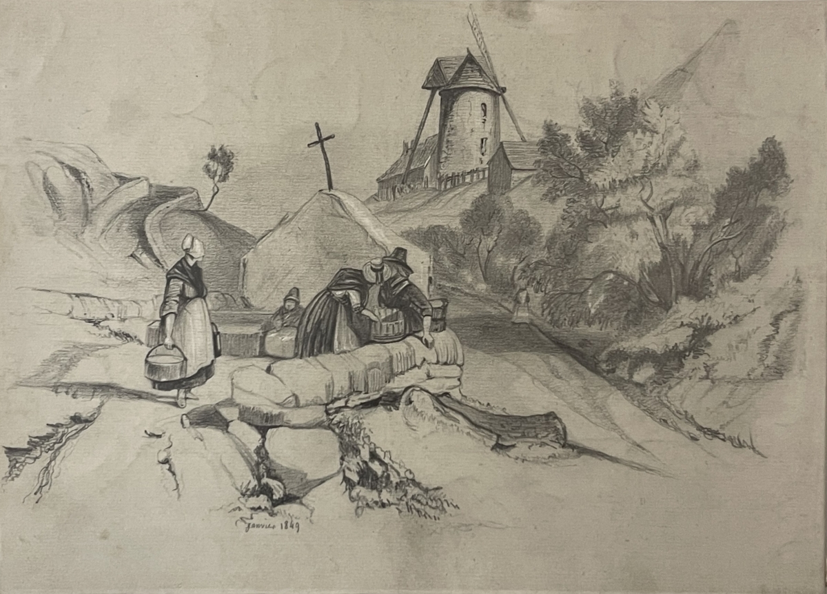moulin_a_vent_a_priori_en_italie_dessin_graphite_de_1849