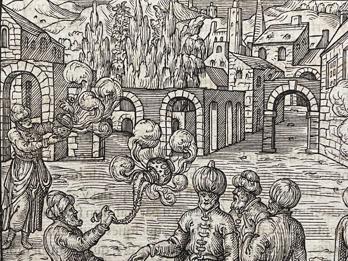 egypte_maures_encensement_des_rues_andre_thevet_1504-1592_gravure_1575_encens