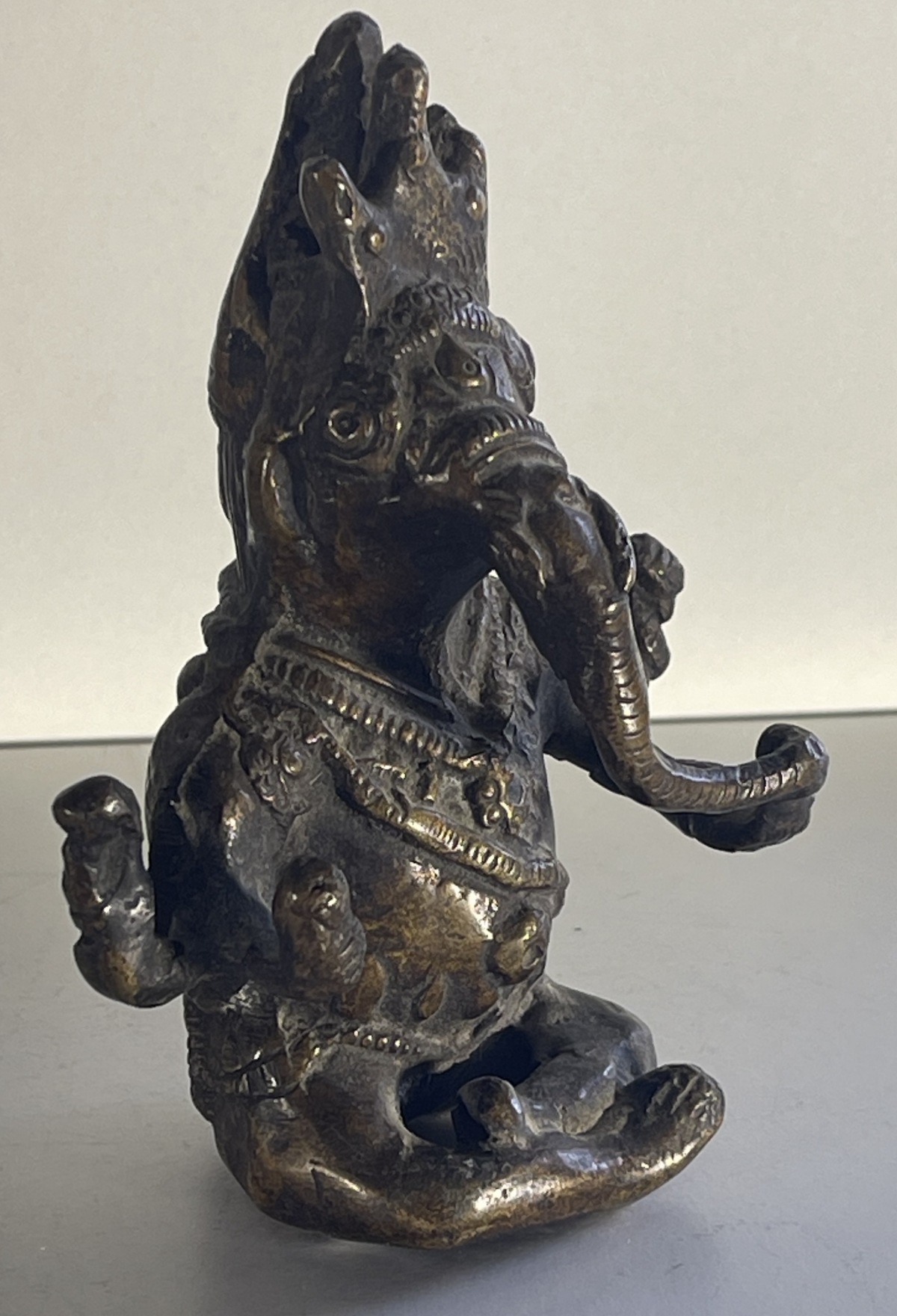 ganesh_inde_traces_rituelles_ancien_hindouisme_elephant_vers_1830_bronze_votif