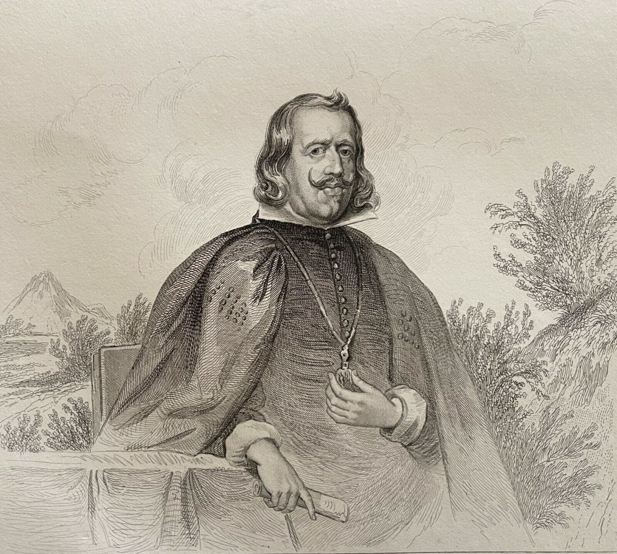 philippe_iv_1605-1655_roi_espagne_felipe_iv_estampe_1840_espagna_europe