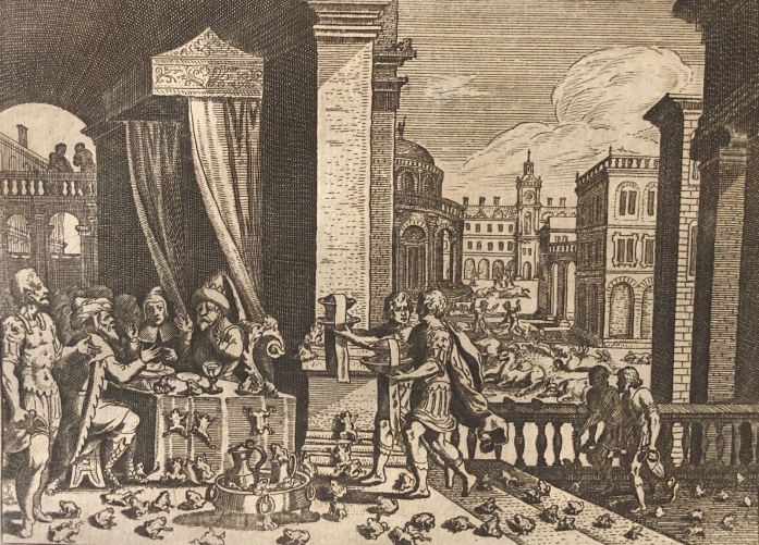 les_dix_plaies_degypte_dapres_matthaus_merian_1593-1650_xviie_grenouille