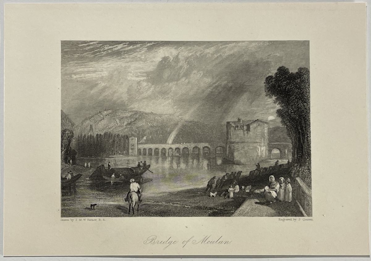 mw_turner_bridge_of_meulun_engraving_1833_cousins_antique_french_landscape_print