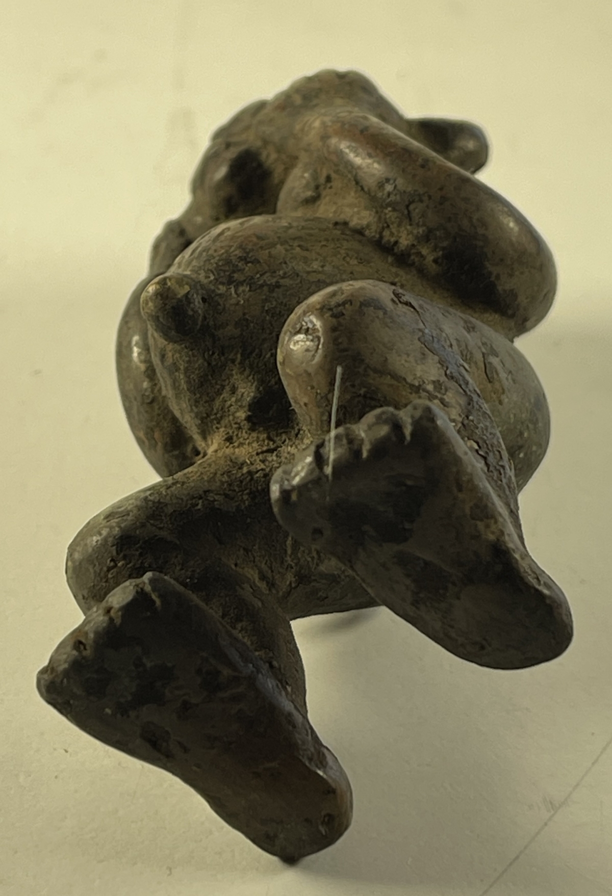 african_tikar_bronze_pregnant_female_figure_cameroon_tribal_fertility_sculpture