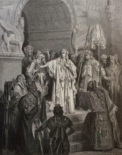 israel_la_reine_vasthi_refusant_dobeir_aux_ordres_d_assuerus_gustave_dore_1874