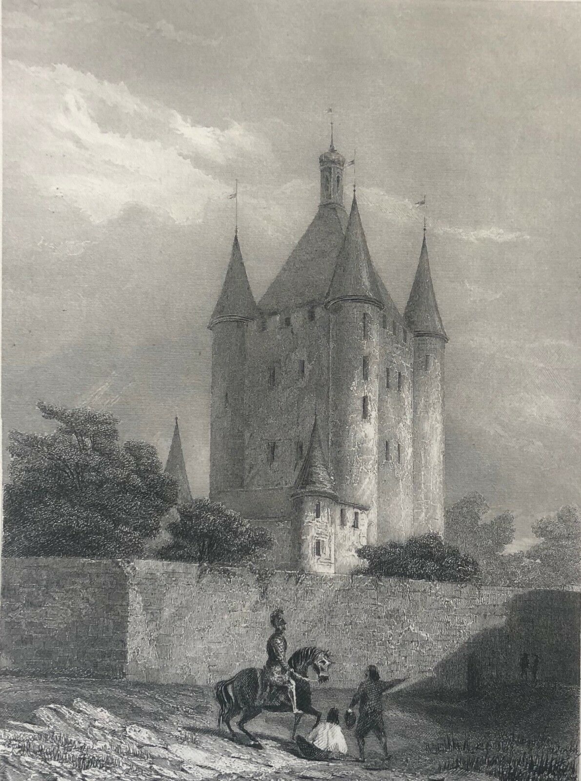 paris_le_donjon_du_temple_prison_du_roi_louis_xvi_gravure_xixe_france