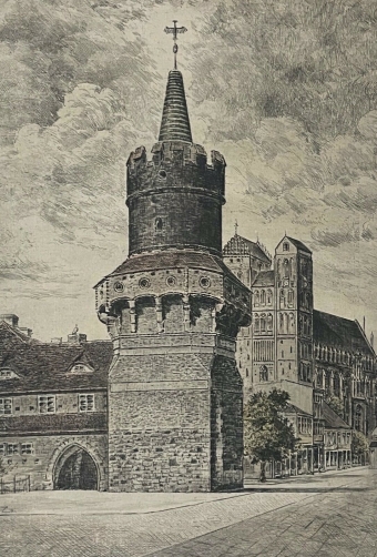 allemagne_tour_sur_le_rhin_gravure_en_pointe_seche_vers_1930