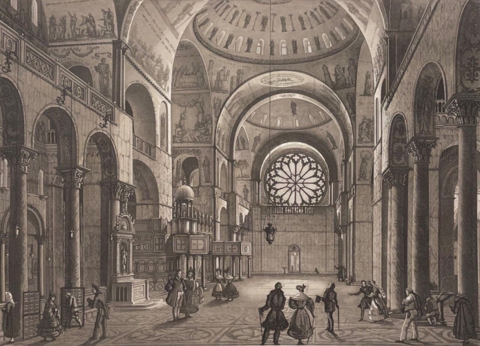 venise_antonio_lazzari_1798-1834_aquatinte_la_basilique_saint-marc_1829_italia_b