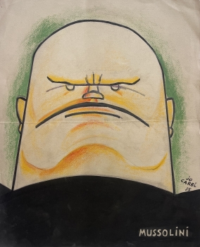 benito_mussolini_italie_par_joseph_abric_carbi_1935_caricature