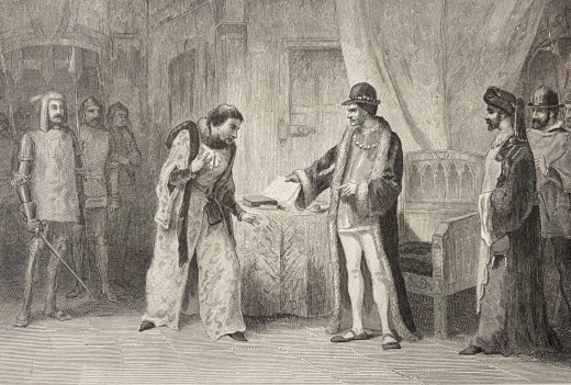 louis_xi_roi_de_france_et_le_chancelier_de_bretagne_lithographie_de_1850