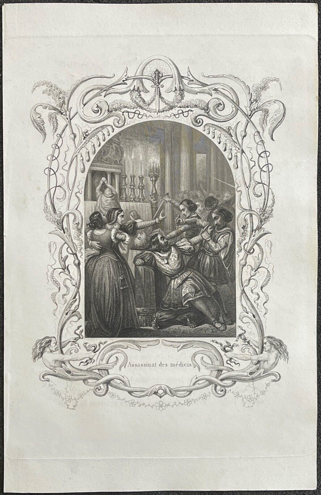 assassinat_des_medicis_gravure_conjuration_des_pazzi_florence_italie_c_1850