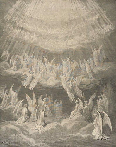 le_choeur_celeste_paradis_perdu_divine_comedie_dante_par_gustave_dore_1868