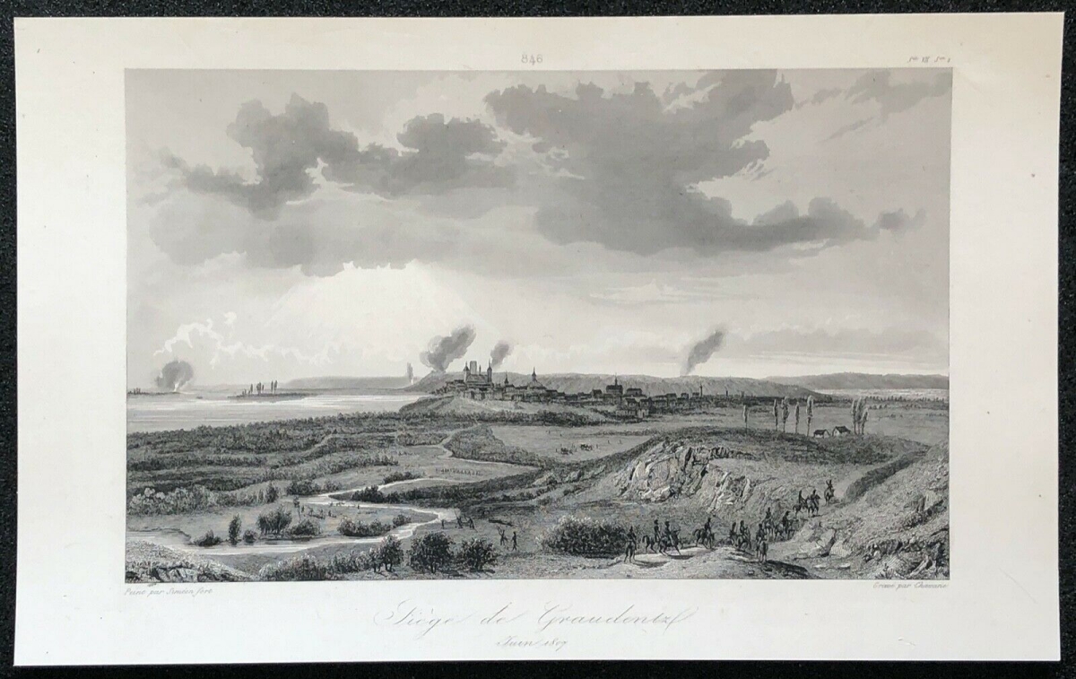 pologne_grudziadzle_siege_de_graudenz_1807_empire_napoleon_gravure_vers_1840