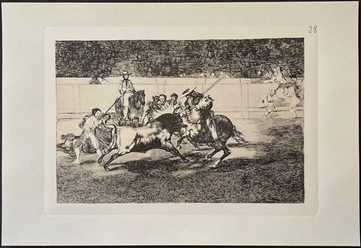 francisco_goya_1746-1828_espagne_tauromachie_taureau_fac-simile_28_c_1982_cheval
