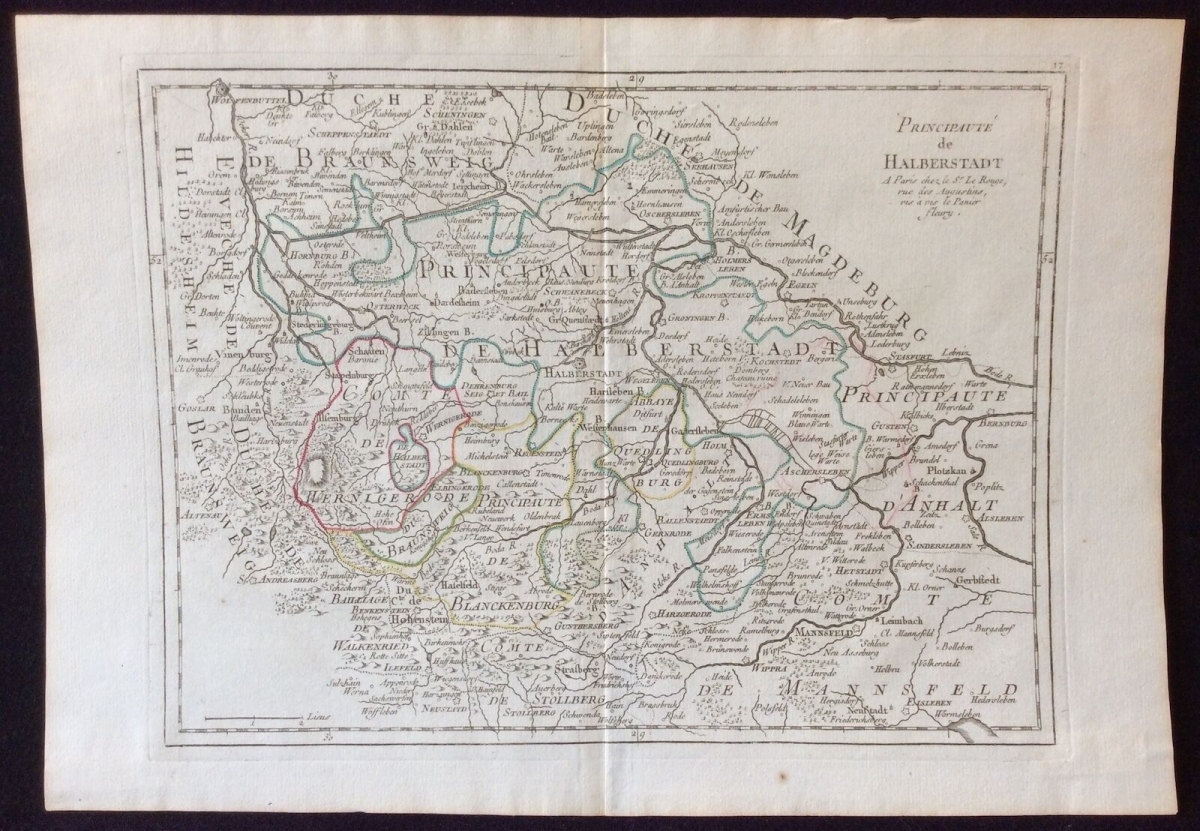 estampe_originale_principaute_de_halberstadt_le_rouge_1759_allemagne_germany