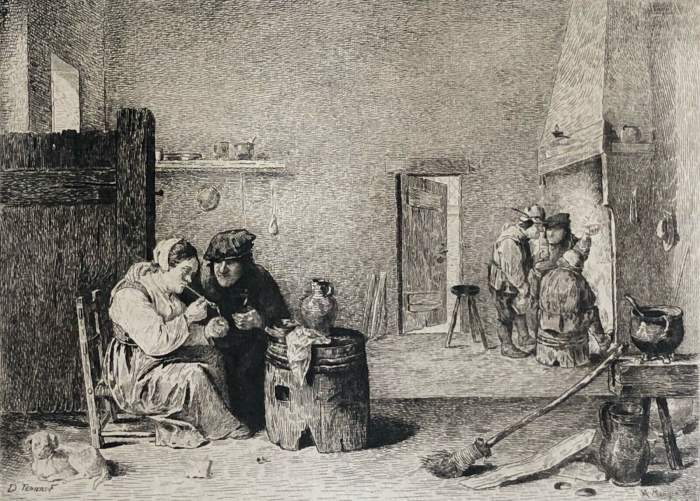david_teniers_interieur_flamand_grave_par_a_monginb_fin_xixe