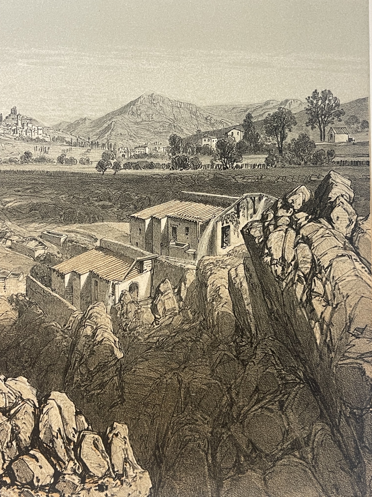 levens_vue_prise_pres_des_tanneries_lithographie_1864_alpes-maritimes_france