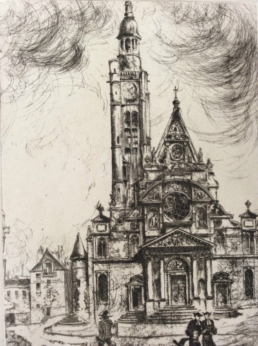 gravure_pointe_seche_eglise_nord_france_signee_g__vefer_fin_xixe_debxxe