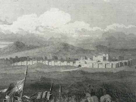 siege_d_antioche_en_1098_estampe_vers_1830_turquie_croisade_antakya