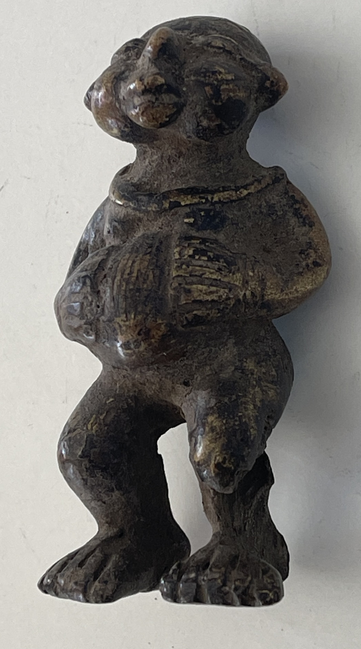 art_premier_statuette_bronze_maternite_tikar_cameroun_9,3_cm_afrique_animiste