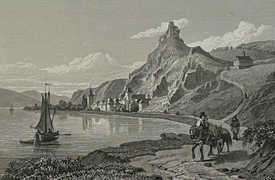 braubach_marksburg_c_1844_j_f_dielmann_deutschland_allemagne_rhein_rhin