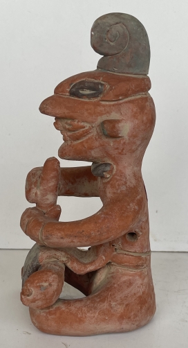 mexique_reproduction_d???une_statuette_maya_en_terre_cuite_dieu_guerrier