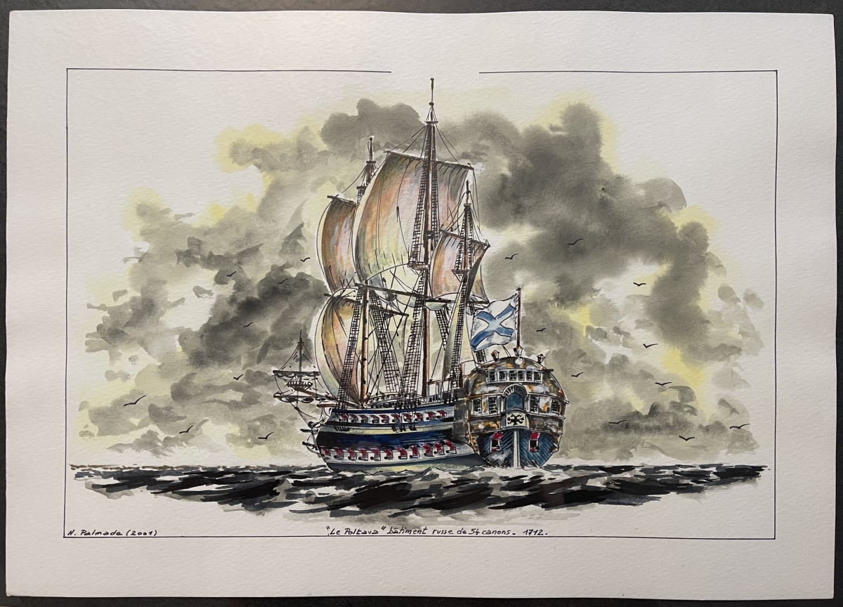 navire_de_ligne_russe_le_poltava_aquarelle_de_2001_marine_russie
